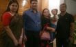 With Professor Ranajit Mandol and his family