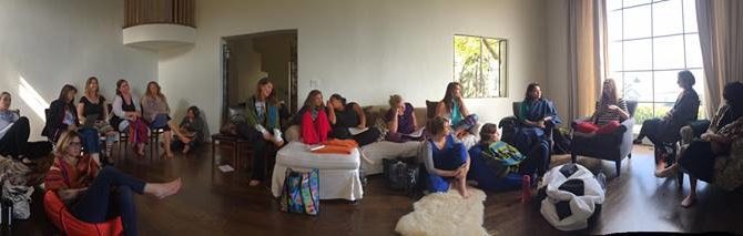 Advocacy meeting with midwives and daulas at San Fransisco