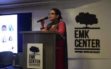 Speaking at EMK center on Men and Menstruation